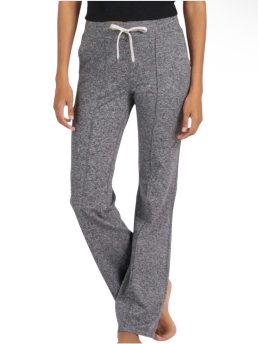 Vuori Joggers Women’s S Gray Halo Wide Leg Activewear Loungewear